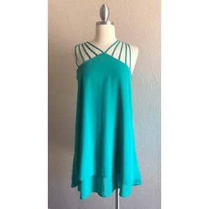 Urban Outfitter Teal tank top size medium